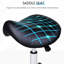 Tabouret à roulettes noir, hauteur réglable, similicuir ergonomique pour services de qualité professionnelle, spas, salons, massages, bureaux, mobilité, spa, salon, massage, bureau,