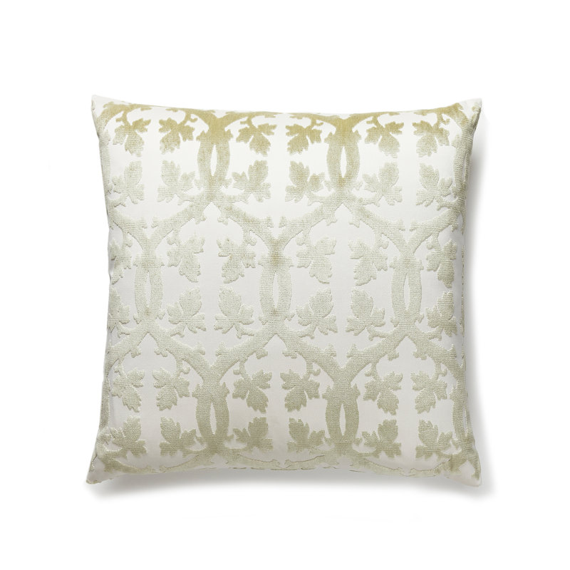 Square Pillow Cover & Insert, Green Tea