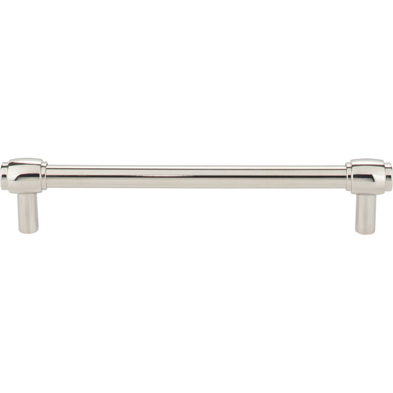 Hayworth Bar Pull, Polished Nickel, 6 5/16"