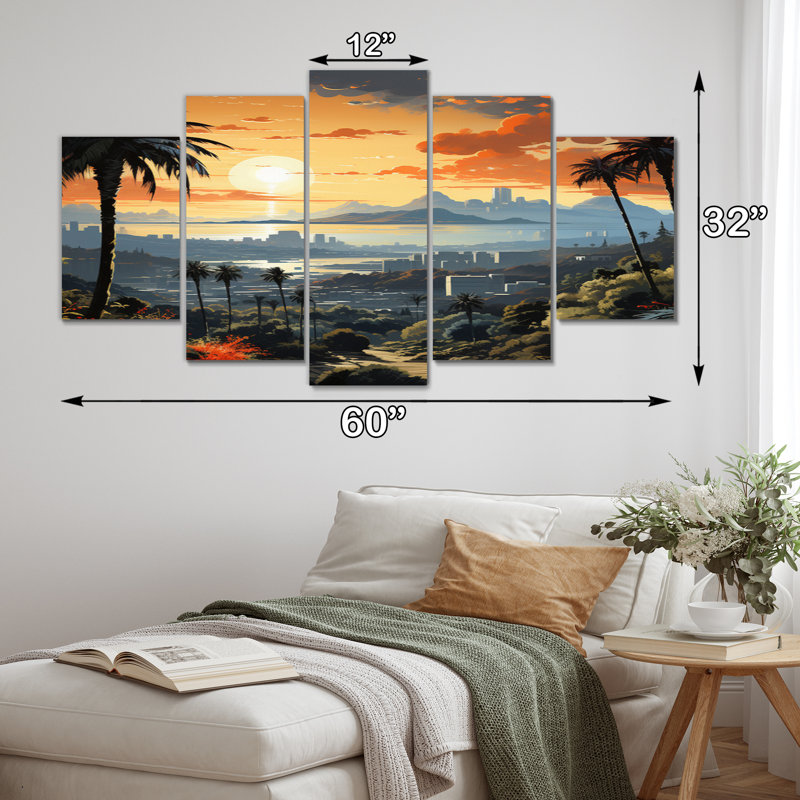 Traditional Cities & Countries Wall Decor on Metal