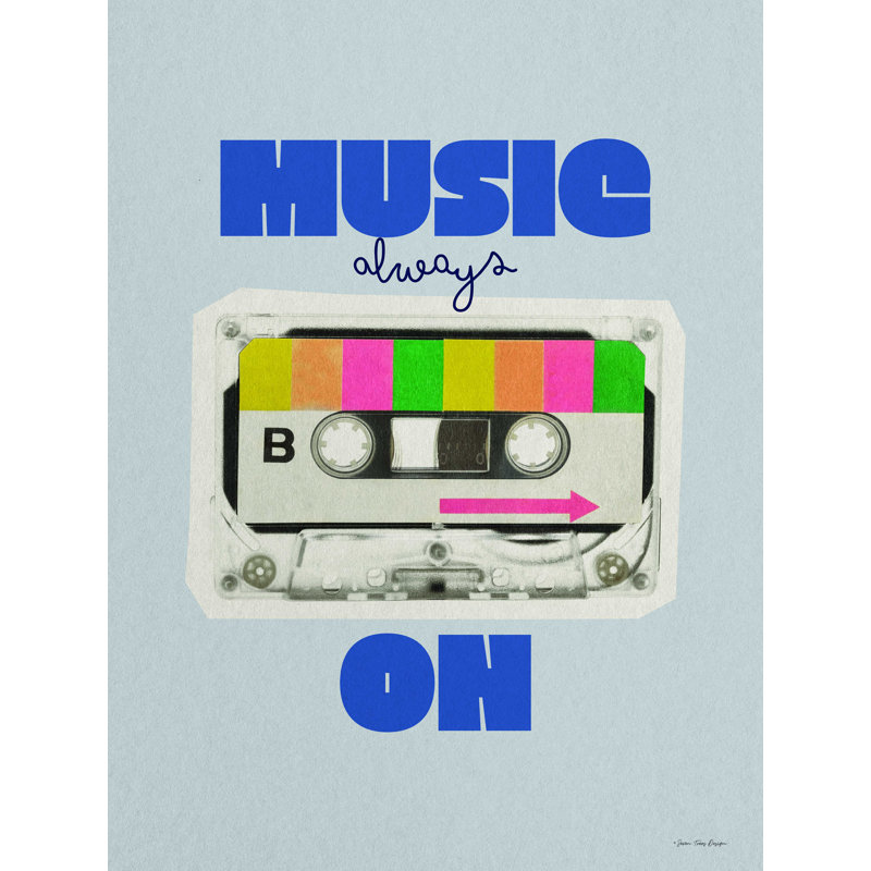 Harkirat " Music Always On ", 18" H x 12" W