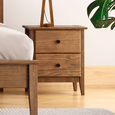 Greenport 20'' W Solid Wood Nightstand