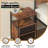 Narrow Side Table Set Of 2 With Drawer, End Table Set, Bedside Furniturefor Small Spaces-1586722804
