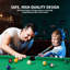 Table de billard portative 48 po avec 2 queues de billard, boules, triangle, craie et brosse-90869723-90869724