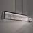 Mirage 1 - Light Black LED Kitchen Island Pendant
