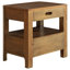 Table de chevet 2 tiroirs Maderia Noyer