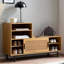 Akeel 10 Pair Shoe Storage Bench