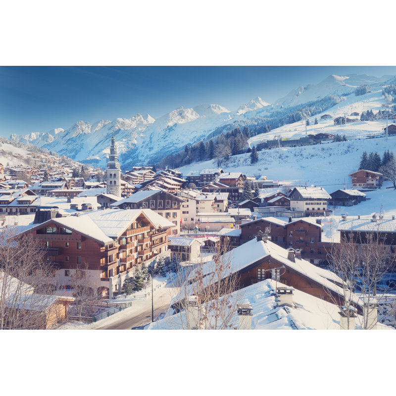 French Alps In Haute Savoie by Benoitbruchez - Wrapped Canvas Print, 81cm H x 122cm W