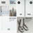 Elan 68-72" W x 76" H Sliding Frameless Shower Door with 3/8" Clear Glass-98714494