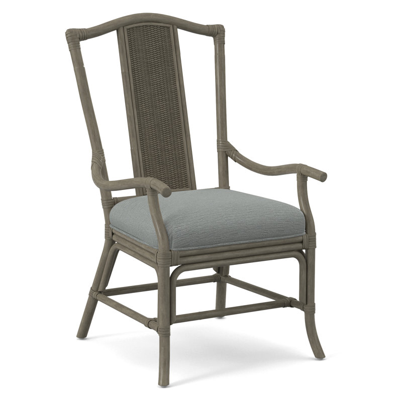 Drury Lane Slat Back Dining Arm Chair, Stone Hearth, Basic Navy; 0317-61