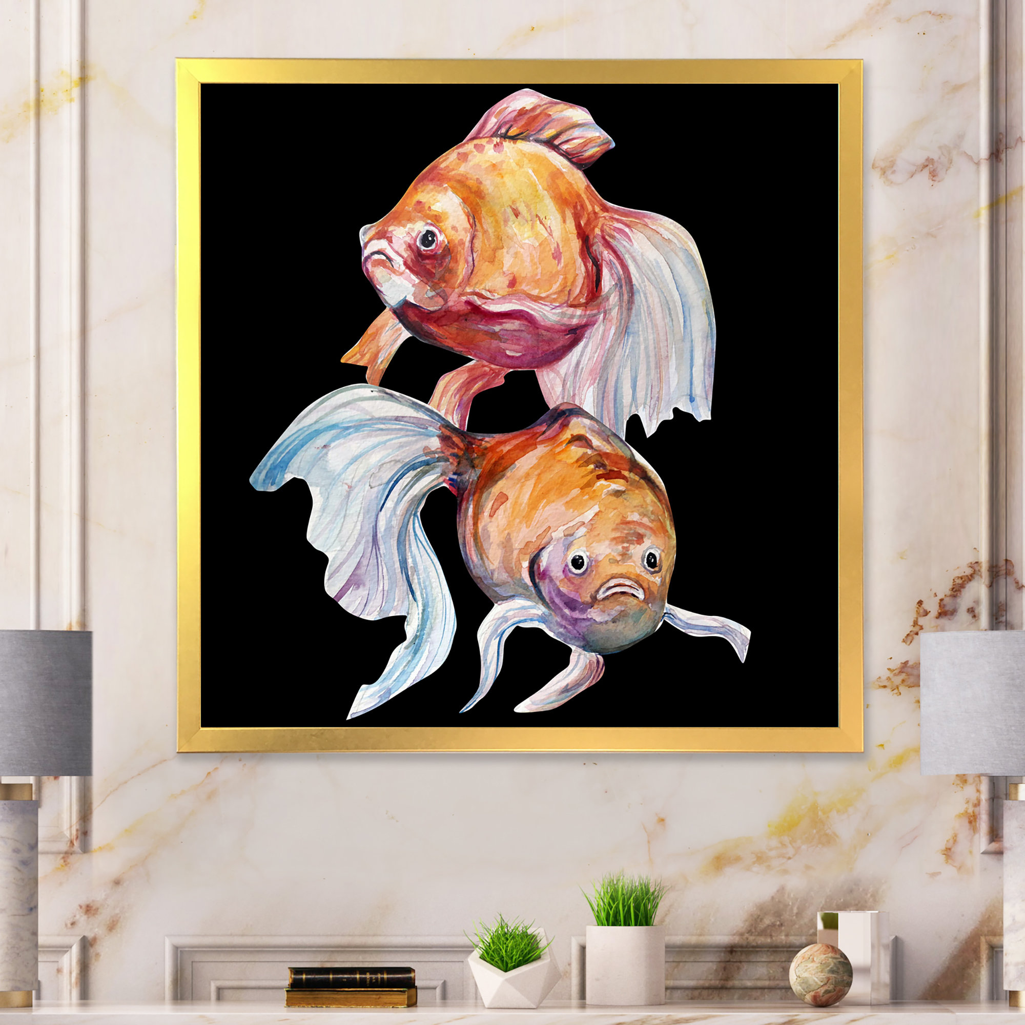 Cute Fish Set Metal Wall Decor, Best Kids Room Decor, Wall Decor Above Fish  Tank, Boho Nursery Wall Art, Decorative Fish For Above Fish Tank, Cute