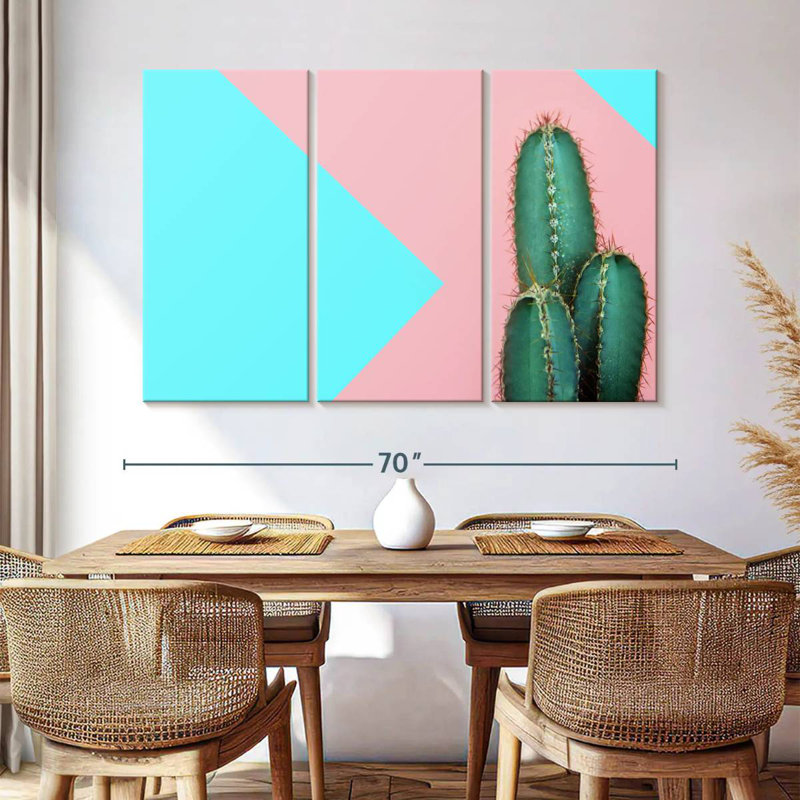 Harnek Cactus, 42" H x 65" W
