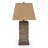 Honeycomb Base Table Lamp