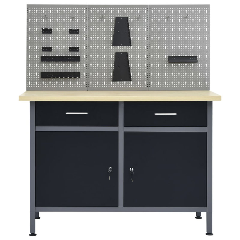 Vasser 238.5cm W Metal Shelving Unit