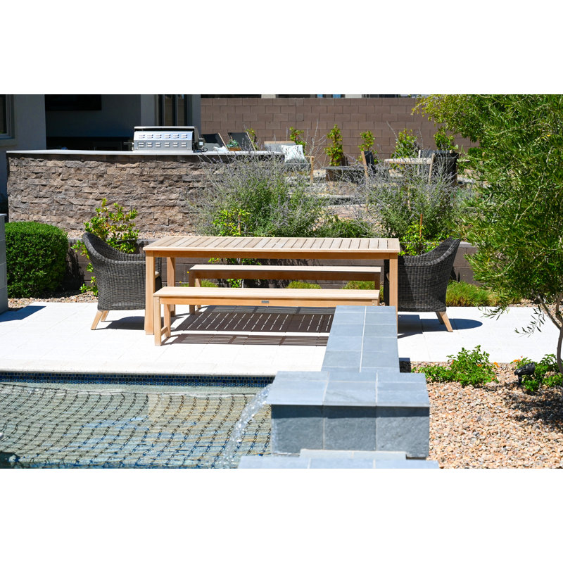 Charleston Teak Outdoor Picnic Bench