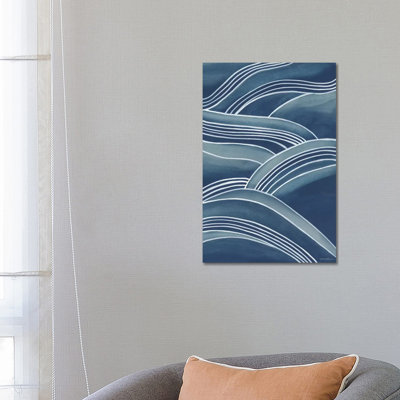 Wind and Waves IV 1 Piece Wrapped Canvas Painting