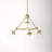 Lodge Iron 4-Light Chandelier