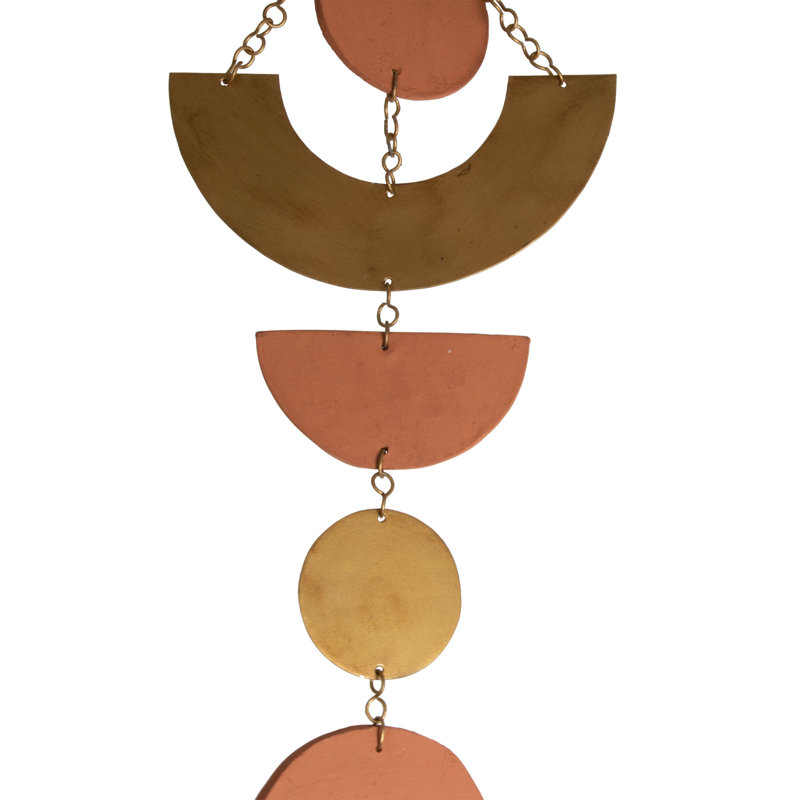 Boho Abstract Wall Decor on Stone