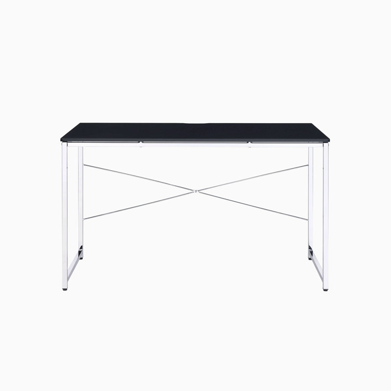 Bureau d'écriture avec base traîneau, Noir, noir, noir, noir