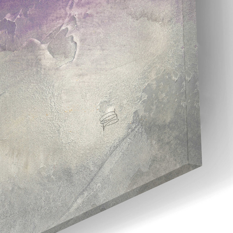 «Shades Of Amethyst II» par Chris Paschke, H 12 po x l 12 po x P 0,13 po