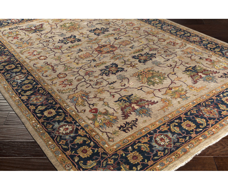 Bursa Wool Oriental Indoor Rug, Rectangle 2' x 3'