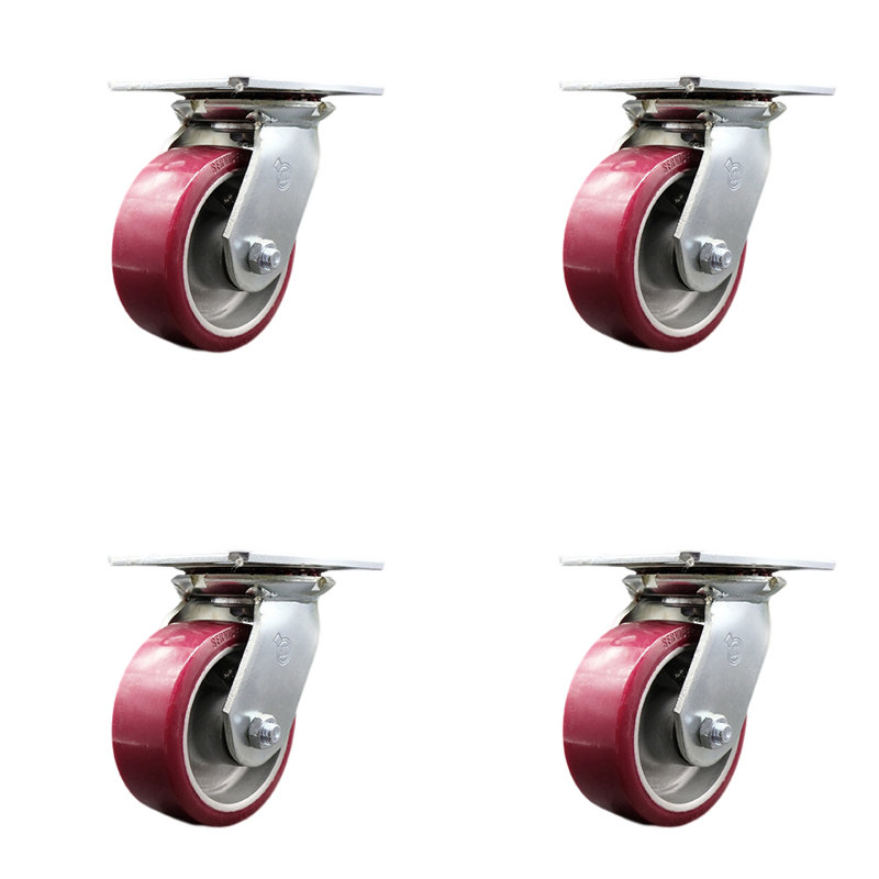 Poly sur roulettes en aluminium