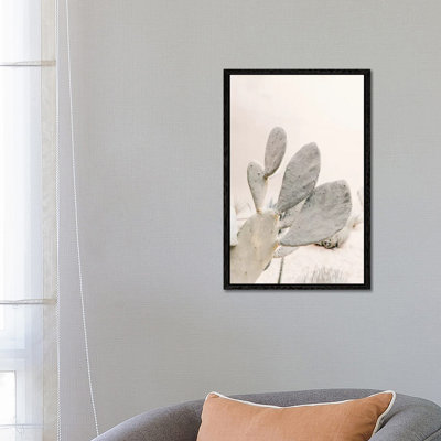 Neutral Cactus - Print on Canvas