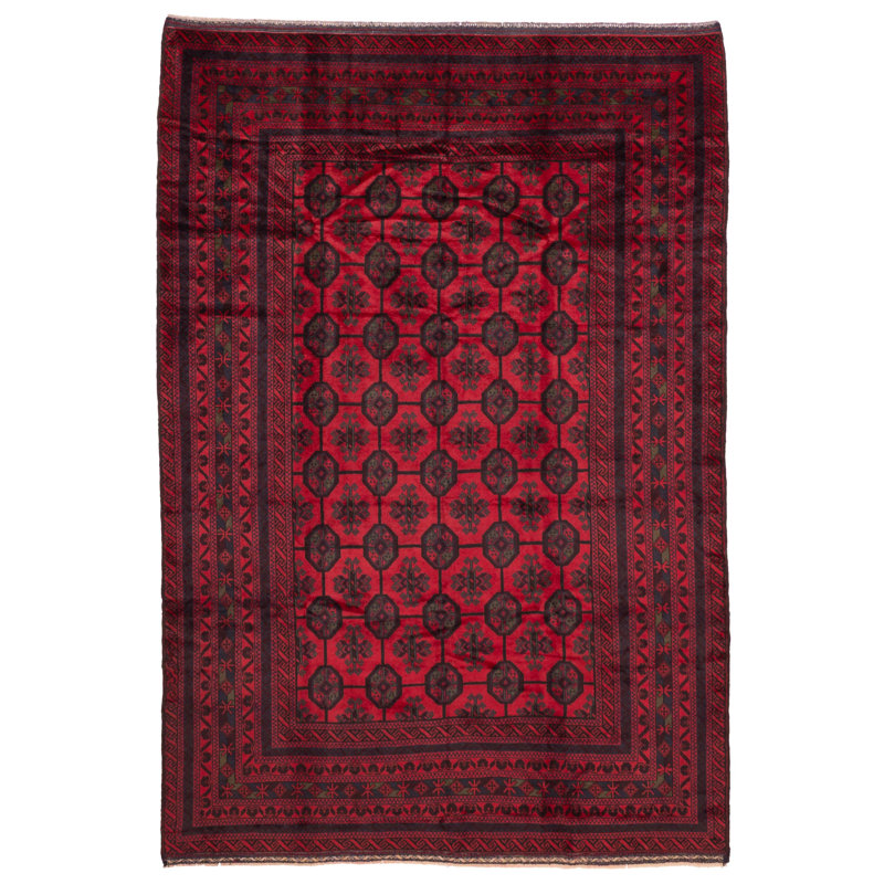 Teimani Red Rug 6'6" x 9'6"
