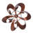 Lenda 70.12'' H Metal Kinetic Tulip Windmill