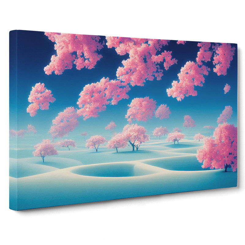 Magnetic Spring Forest - Wrapped Canvas, 35cm H x 50cm W x 3cm D