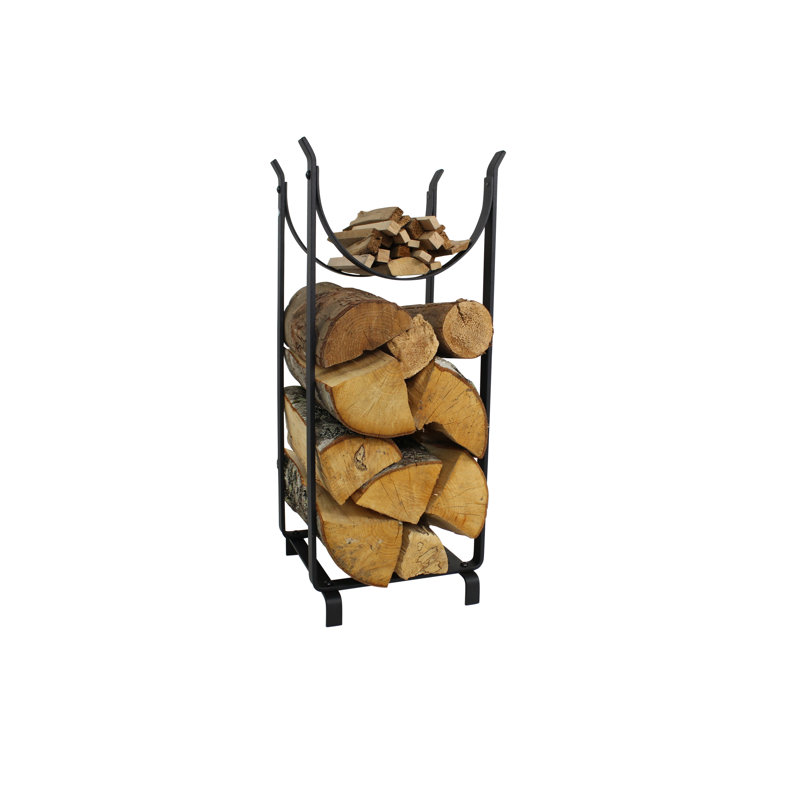 Abhinab Handcrafted Hearthside Indoor/Outdoor Log Rack