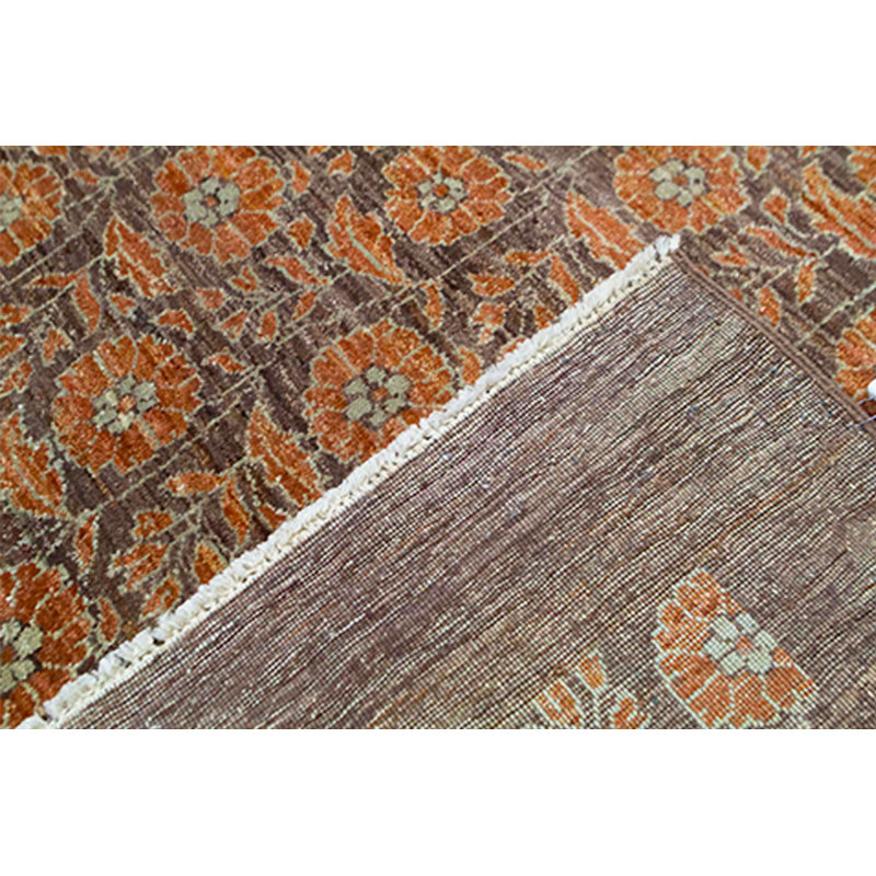 Oriental Area Rug in Brown
