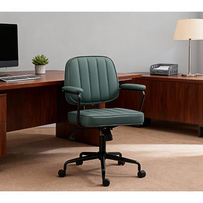 Chaise de bureau réglable, sièges confortables avec une ambiance rétro élégante