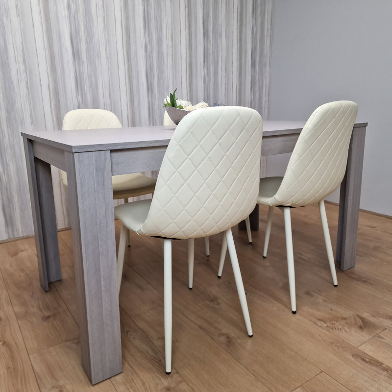 Lukka 4 - Person Dining Set, H75 x L140 x W80cm