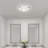 Maynes Glass Flush Mount-22508425-60486736