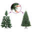 16.4' H Lighted Artificial Christmas Tree