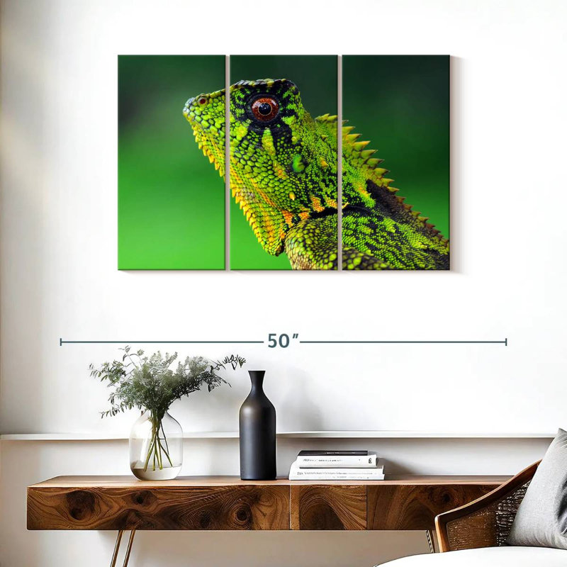 Brampt Exotic Lizard, 24" H x 38" W