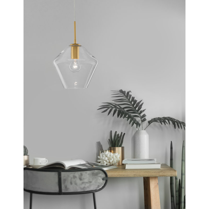 1 - Light Schoolhouse Pendant