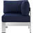 Shore 6-piece Outdoor Patio Aluminum Sectional Sofa Set-23593035