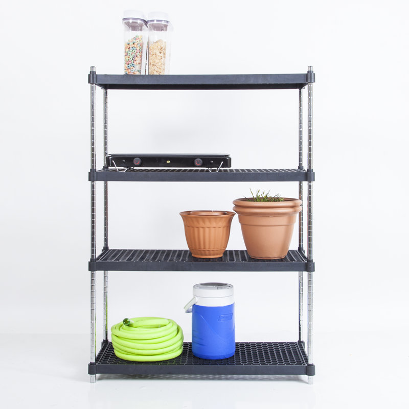  4-Tier Adjustable Heavy-Duty Rack
