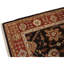 Hand Knotted Wool Area Rug in Brown And Rust
