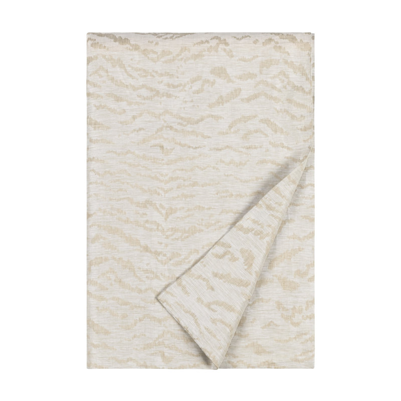 Raja Linen Sateen Duvet Cover, Raja Dune, Full Duvet Cover