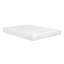 Matelas moelleux en mousse viscoélastique gélifiée de 8 po dans une boîte avec housse respirante en aloe vera, blanc-1785944318