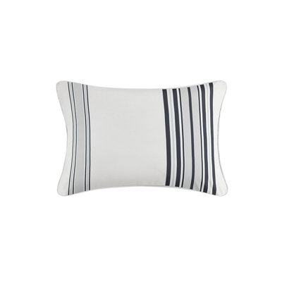 Gracie Mills Frederick 3M Scotchgard Vertical Stripe Outdoor Oblong Pillow