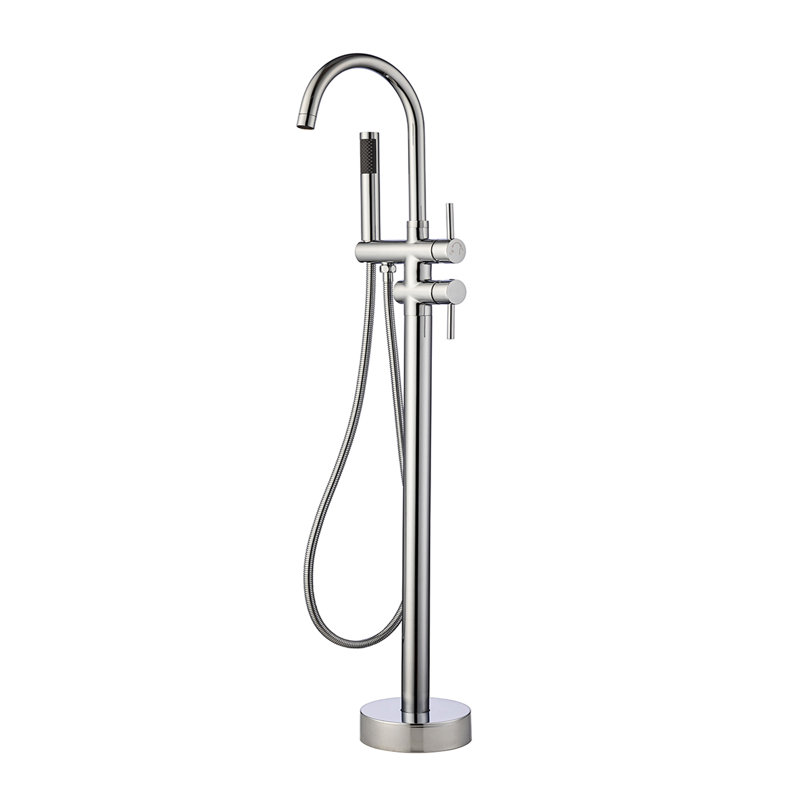 Floor Tub Spout with Diverter, Chrome