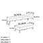 Table basse avec rangement italien