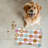 Retro Bliss - 1 Piece Bone Shape Feeding Mat-101634586
