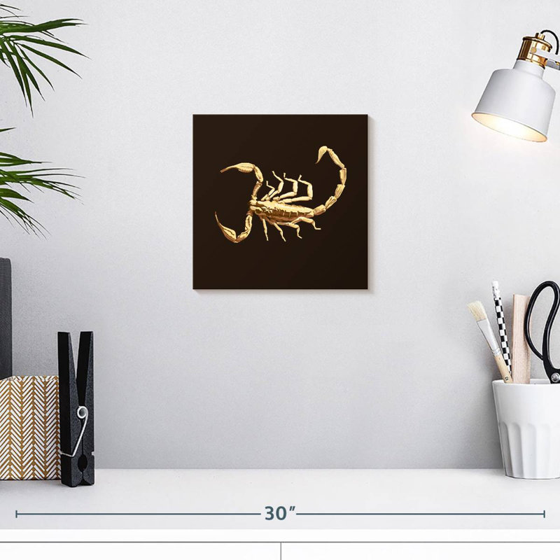 Crowle Veninous Scorpion, H 10 po x l 10 po