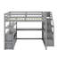 Lit mezzanine double avec bureau et tablettes-634070676-634070679