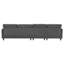 Canapé modulaire en L Cloud Chenille-135029506